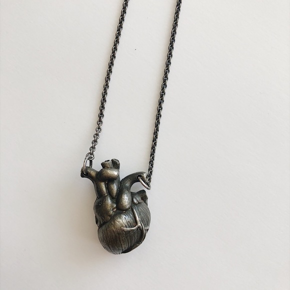 Lillian Crowe Jewelry - Lillian Crowe Anatomical Heart Necklace